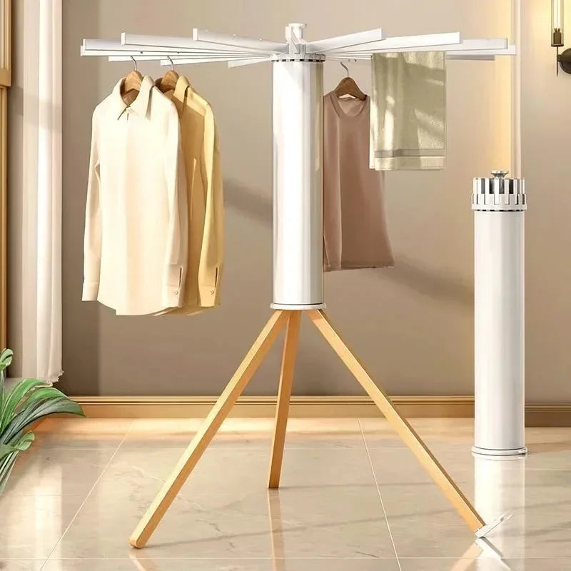 Octopus Minimalist Foldable Clothes Hanger | Space-Saving Drying Rack for Small Spaces