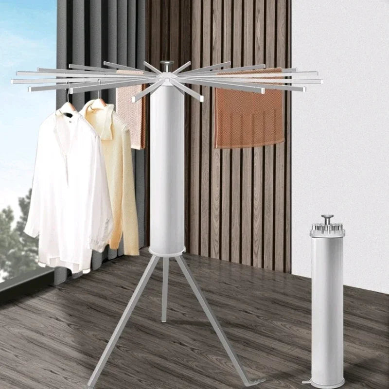Octopus Minimalist Foldable Clothes Hanger | Space-Saving Drying Rack for Small Spaces