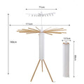 Octopus Minimalist Foldable Clothes Hanger | Space-Saving Drying Rack for Small Spaces