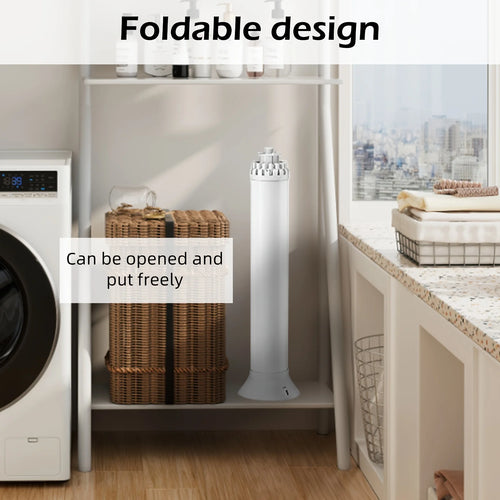 360° Rotating Octopus Clothes Drying Rack with Wheels | Space-Saving Mobile Laundry Airer