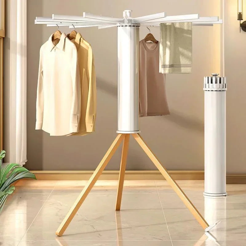 Octopus Minimalist Foldable Clothes Hanger | Space-Saving Drying Rack for Small Spaces
