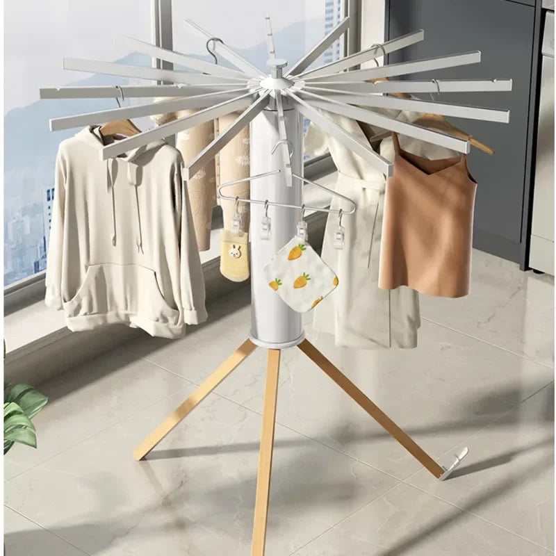 Octopus Minimalist Foldable Clothes Hanger | Space-Saving Drying Rack for Small Spaces